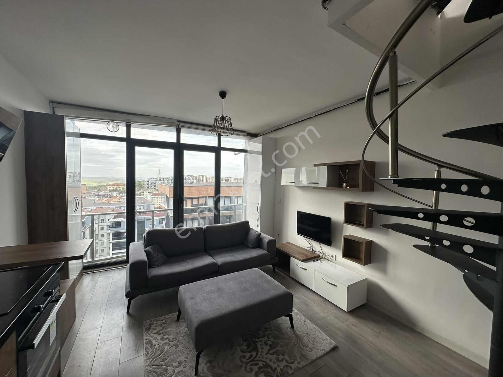 Gm Den 7/24 Güvenlik Spor Salonlu 1+1 Loft Eşyalı Kiralık Daire - Görsel 7