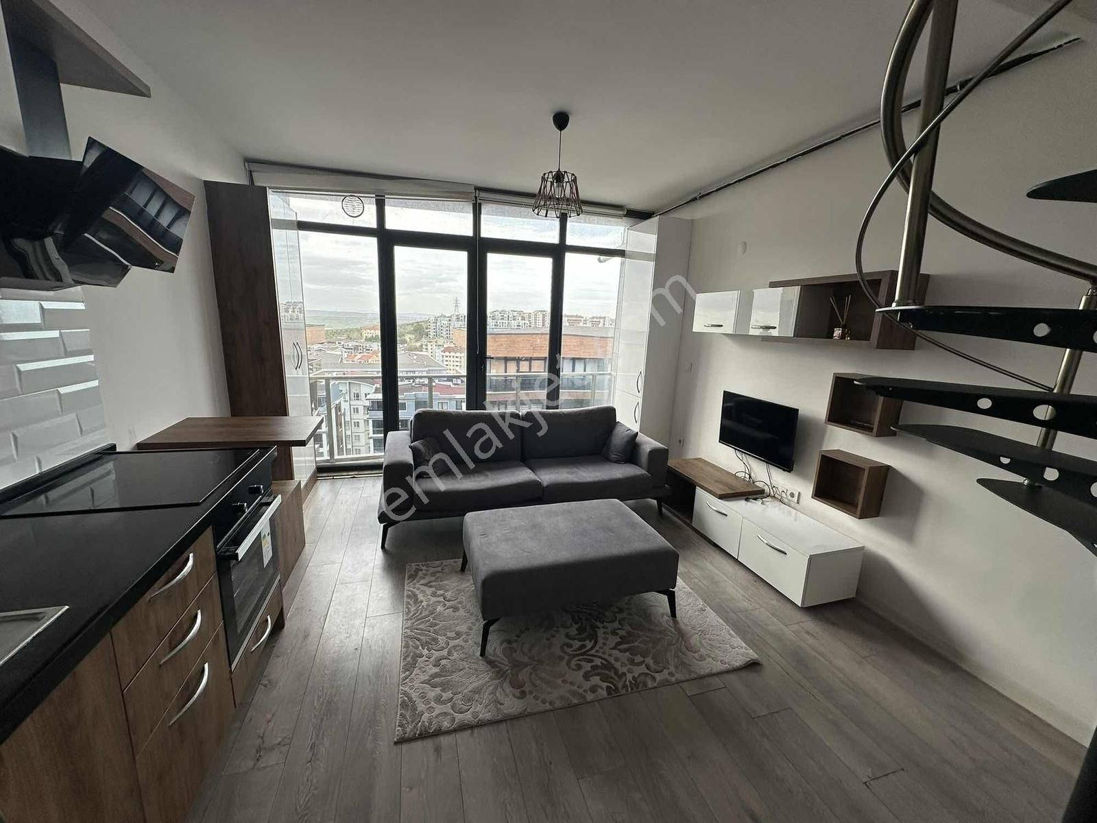 Gm Den 7/24 Güvenlik Spor Salonlu 1+1 Loft Eşyalı Kiralık Daire - Görsel 25