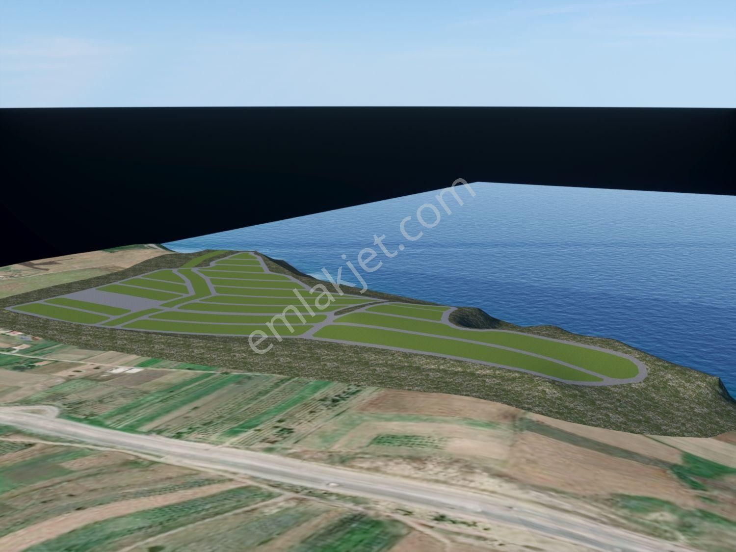 Çanakkale Lapsekide Satılık Deniz Kenarı Süper 225.245.77 M2 Tarla - Görsel 7