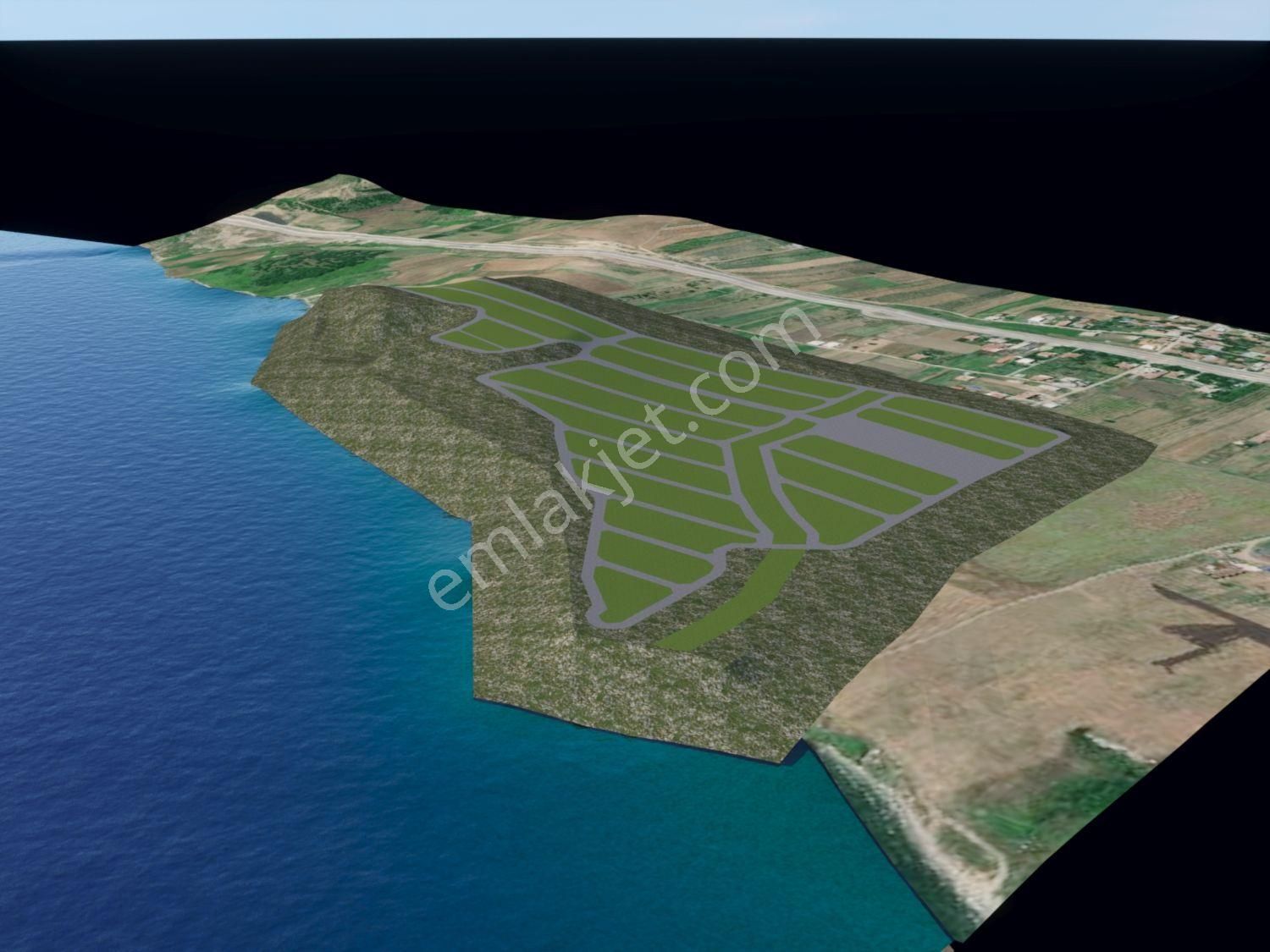 Çanakkale Lapsekide Satılık Deniz Kenarı Süper 225.245.77 M2 Tarla - Görsel 10
