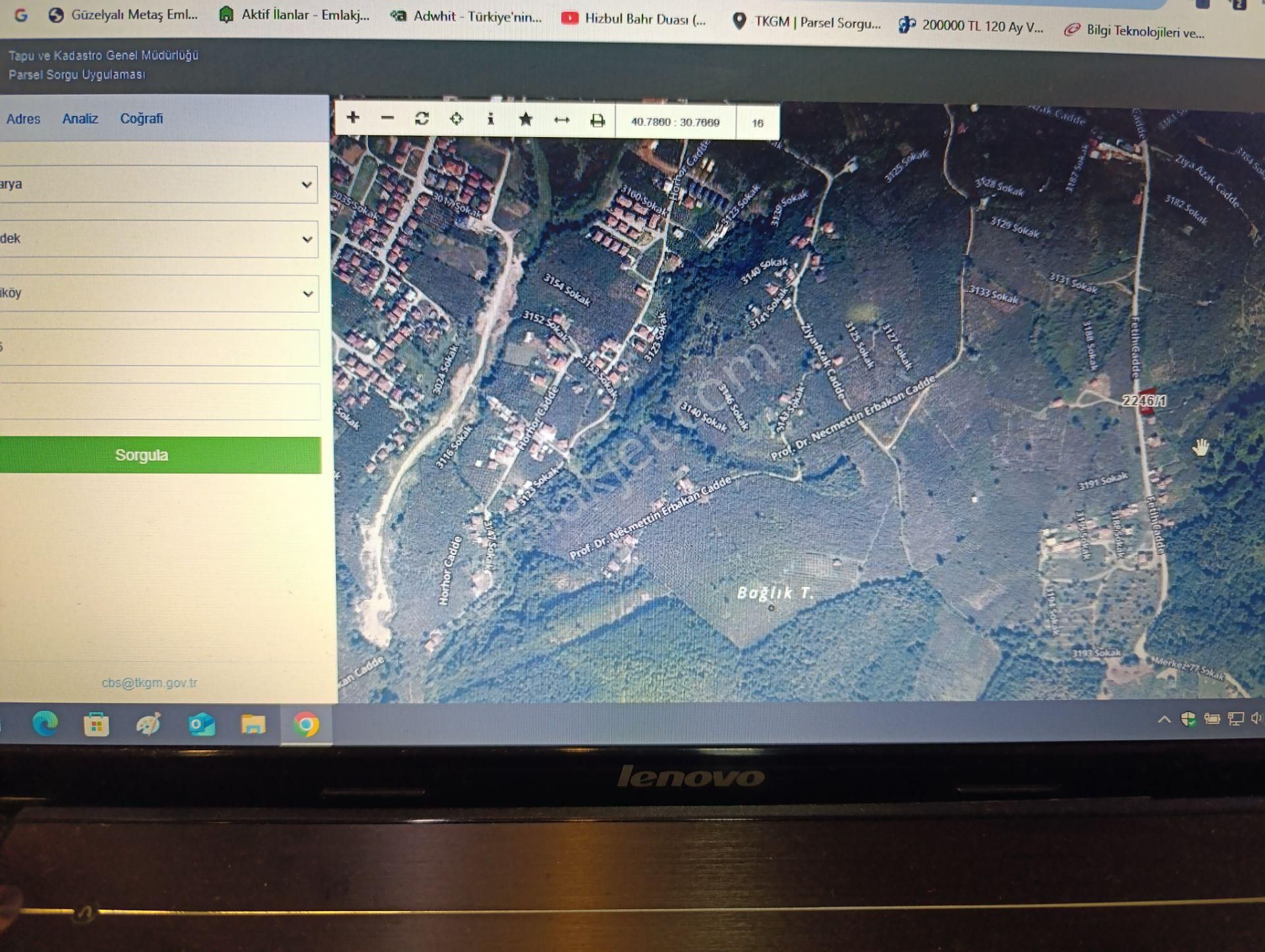 Sakarya Hendek Yeniköyde Satılık İmara Sınır 715m2 Tarla - Görsel 15