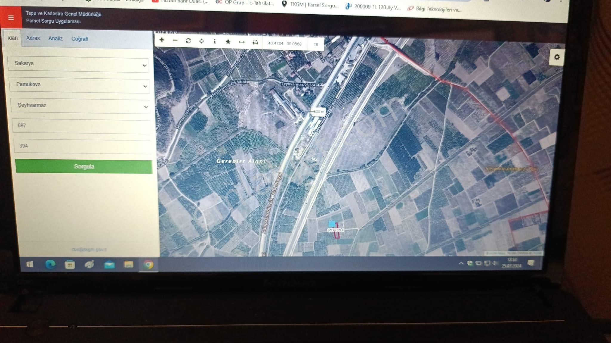 Sakarya Pamukova Satılık Emsalsiz Resmi Yolu Var Köye Yakın Süper Arazi - Görsel 13