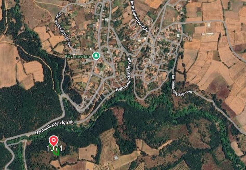 Çanakkale Biga Harmanlı Köyü Satılık 1830m2 Arazi - Görsel 3