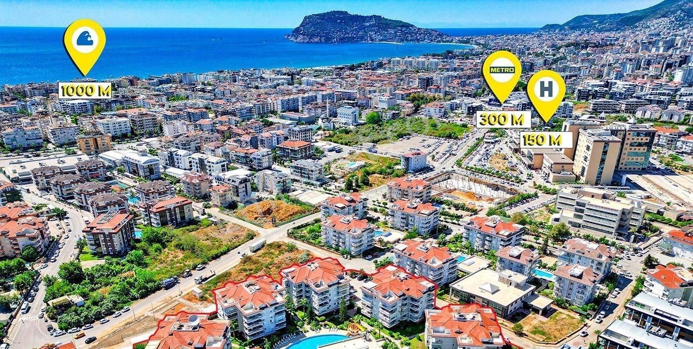 Alanya Oba’da Sosyal Olanaklı Sitede | Havuz & Şehir Manzaralı 2+1 Satılık Daire - Görsel 23