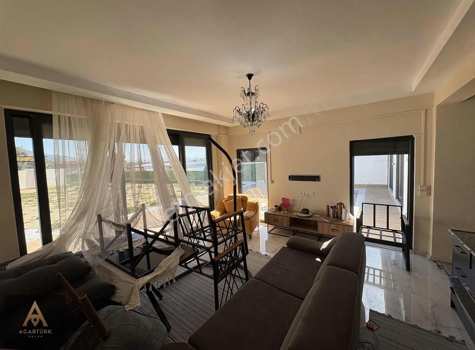 Bozyurt Mevkiinde 1 Dönüm Arsa İçinde 3+1 Havuzlu Eşyalı Villa - Görsel 8