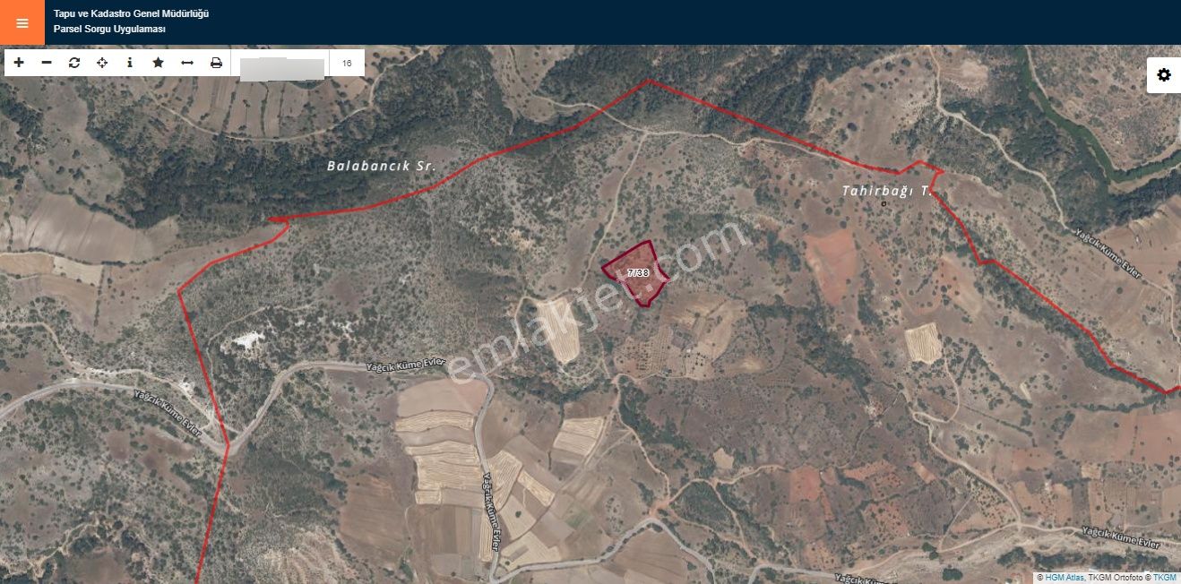 Kütahya-emet-yağcıkta Satılık 9.000m2 Tarla - Görsel 2