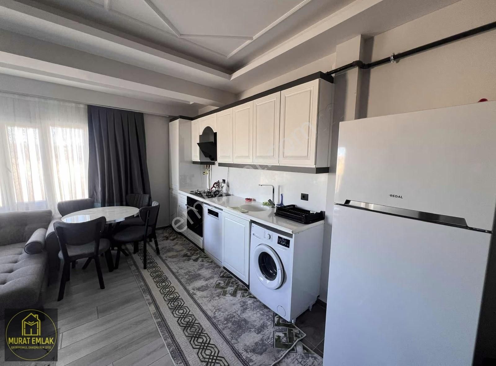 Murat Emlaktan Havuzlu Siteli Yerden Isıtmalı 1+1 Daire Satılık - Görsel 19
