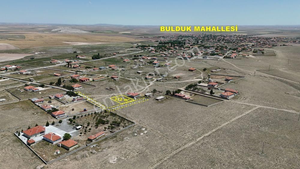 Konya / Cihanbeyli / Bulduk Mahallesinde 322 M² Müstakil Tapulu İmarlı Arsa
