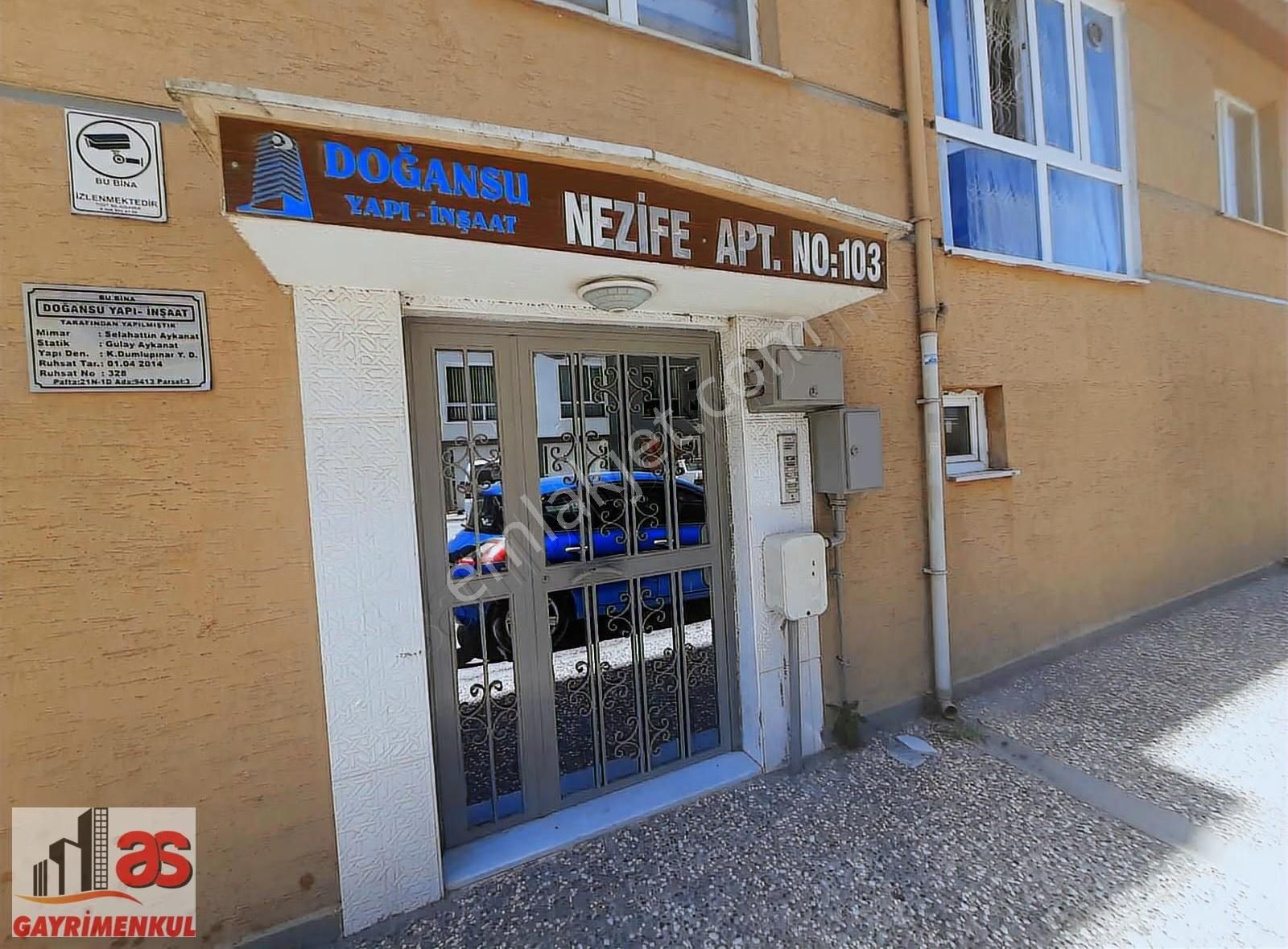 As Emlak Kumlubel Mah. Dizginler Sk. Satılık 3+1 Asansörlü Daire