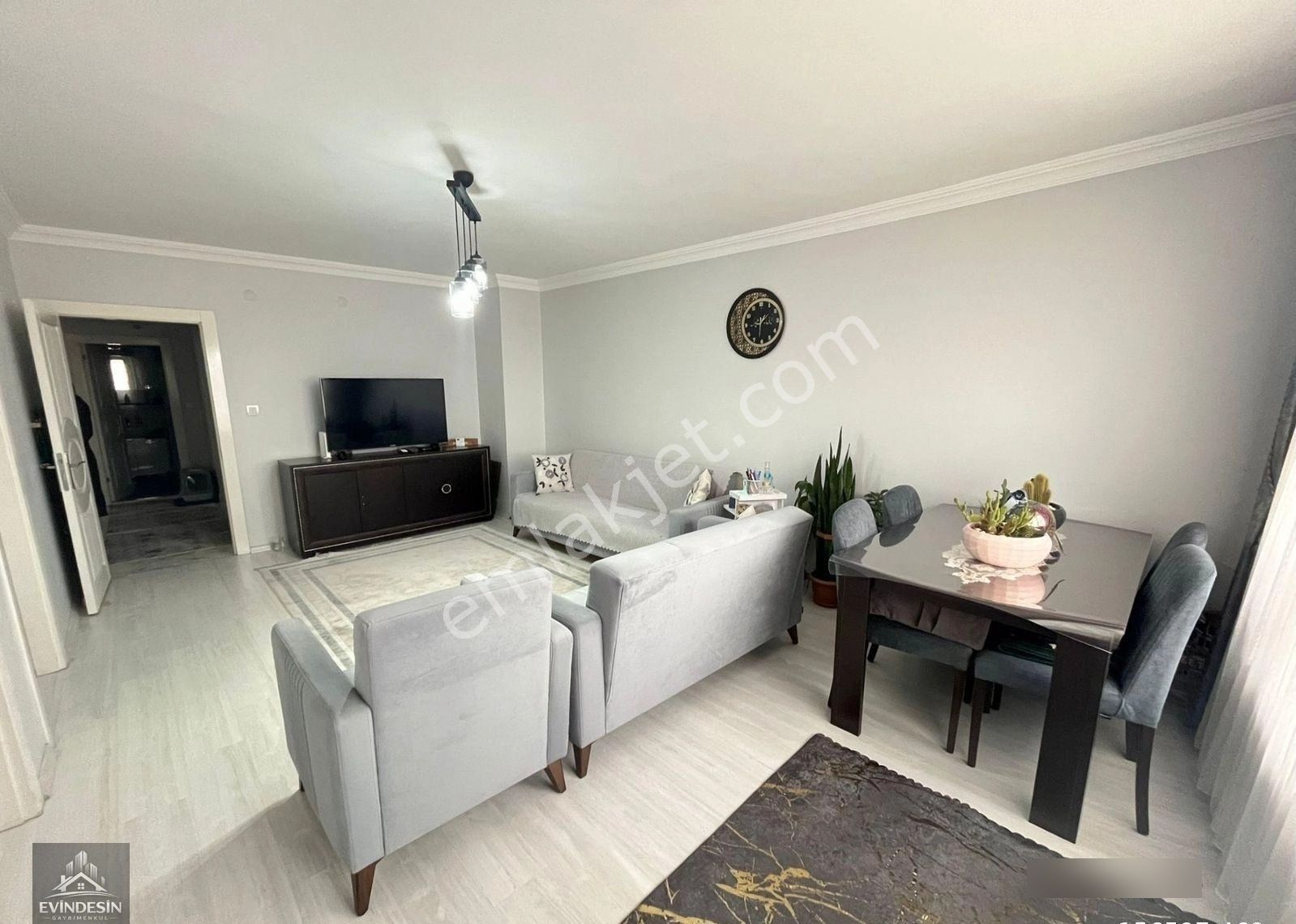 Güçlükaya Mahallesinde Katta 3+1 Full Yapılı Satılık Daire - Görsel 2