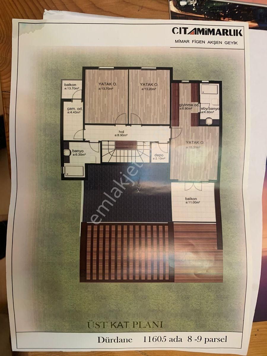 Dürdane Köyünde Villa İmarlı Satılık Arsa - Görsel 29