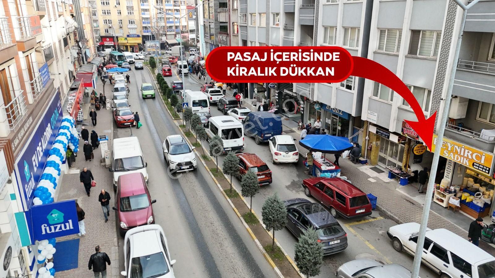 Altın Emlak Giresun'dan İnönü Cadddesinde 110m2 Kiralık Dükkan