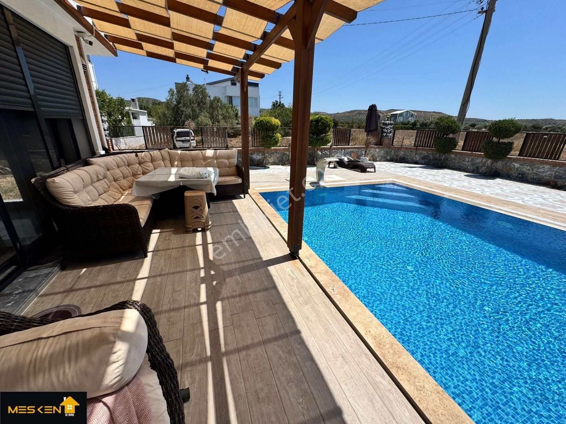 Didim Mavişehir'de Denize 150 Metre Lüks Tam Müstakil Villa - Görsel 23