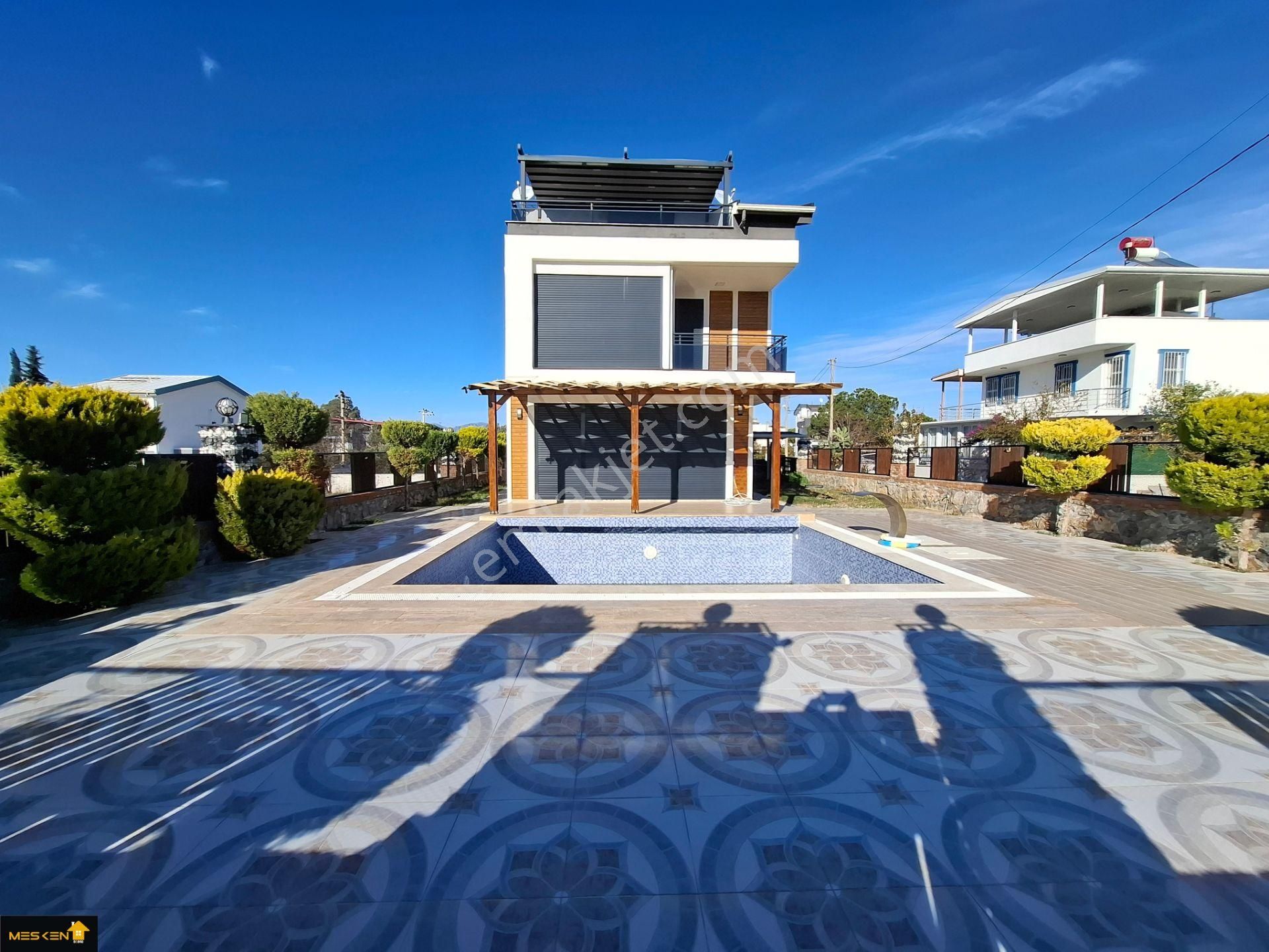 Didim Mavişehir'de Denize 150 Metre Lüks Tam Müstakil Villa - Görsel 6