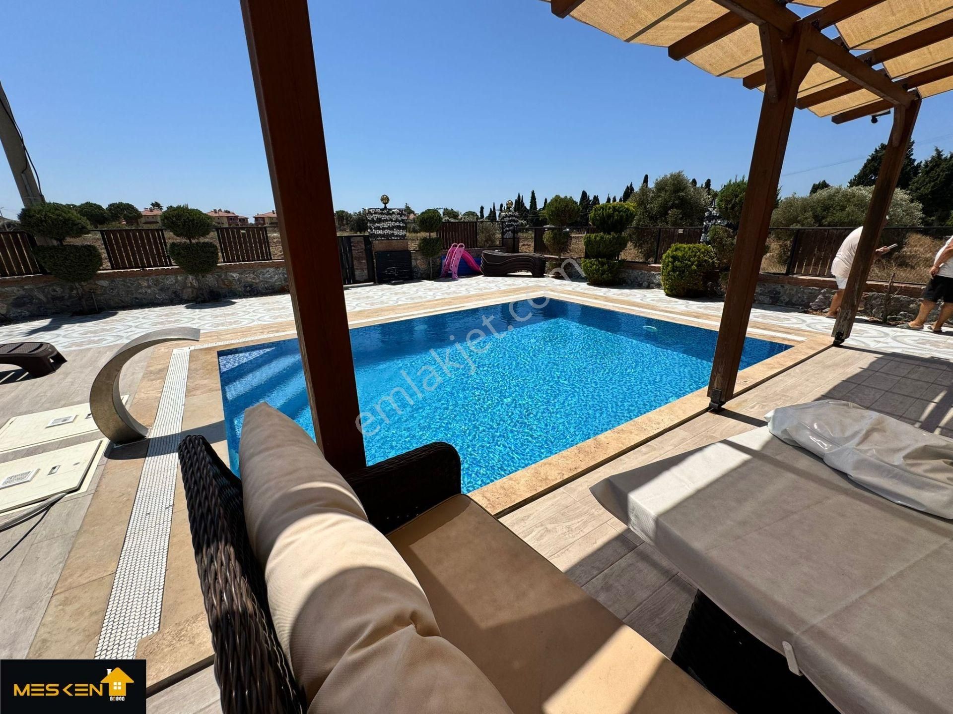 Didim Mavişehir'de Denize 150 Metre Lüks Tam Müstakil Villa - Görsel 35