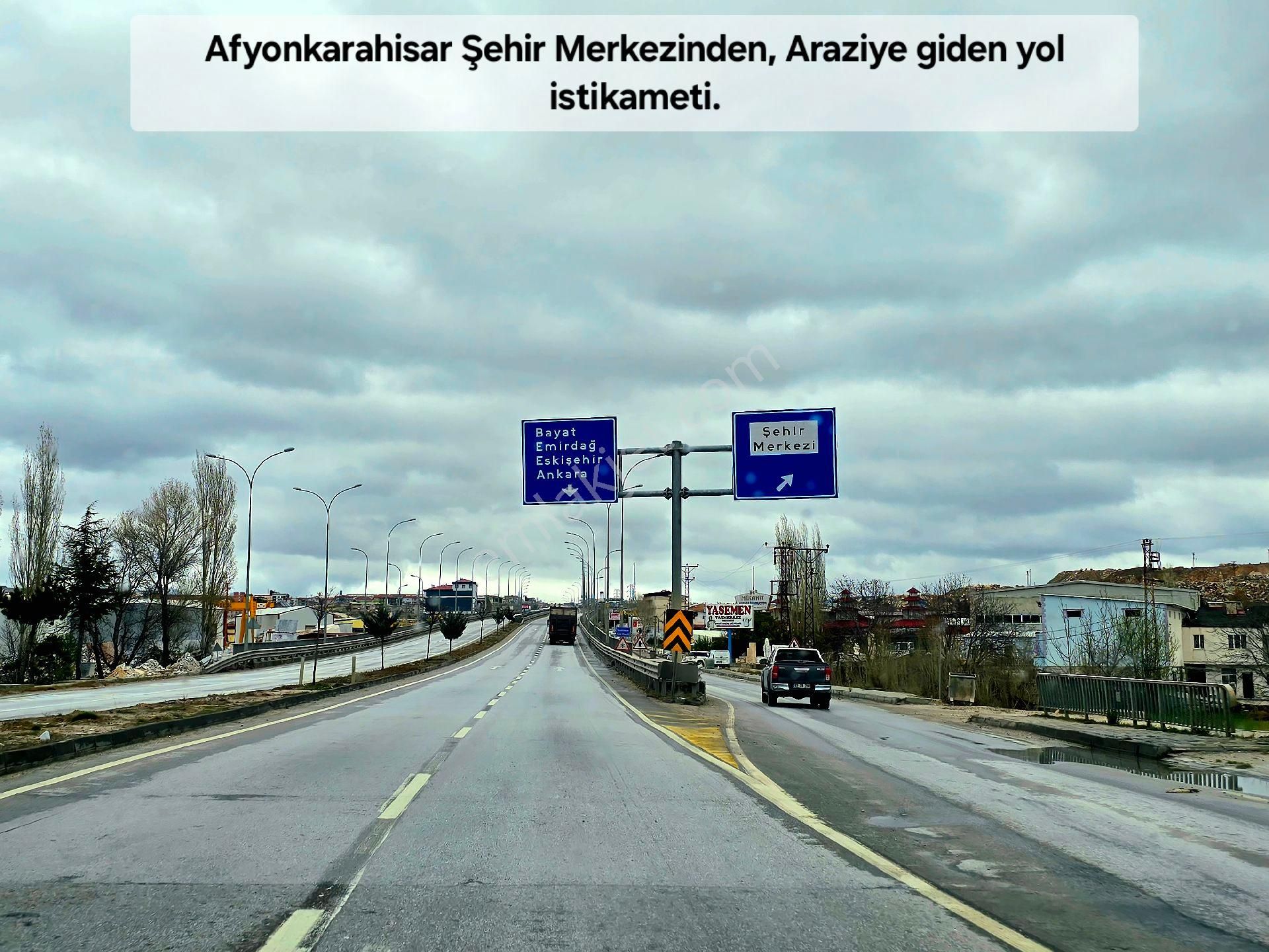 Afyonkarahisar Emirdağ Leylekli'de 6.625 M2 Köyiçi Çift Yollu Çok Güzel Tarla. Açıklamayı Okuyunuz. - Görsel 10