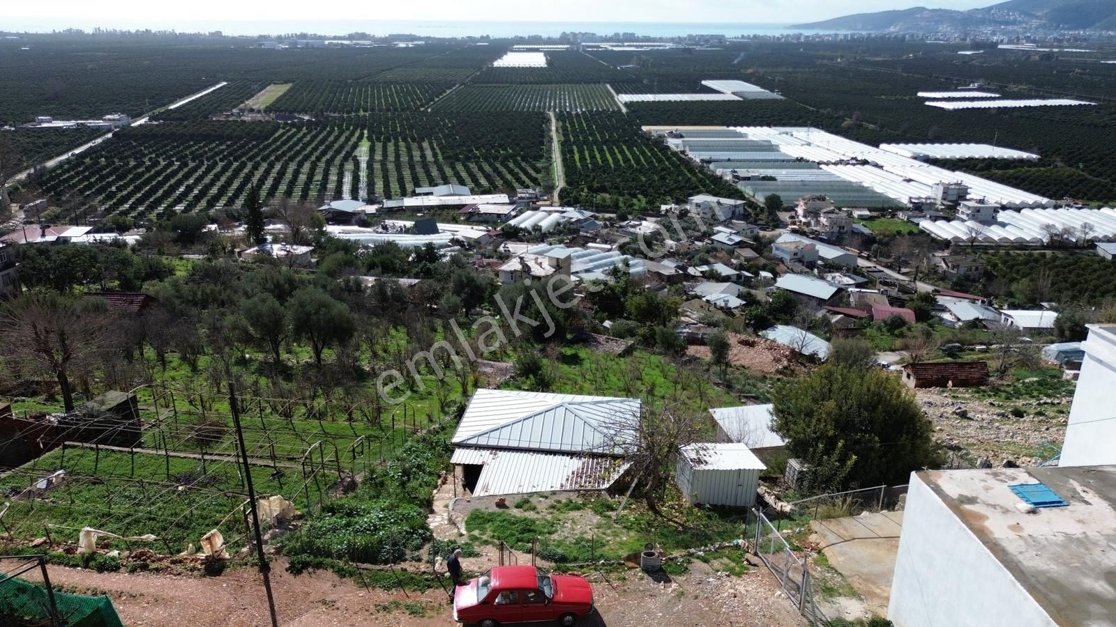 Müstakil 1543m2 Arsa İçerisinde Deniz Manzaralı Ev - Görsel 6