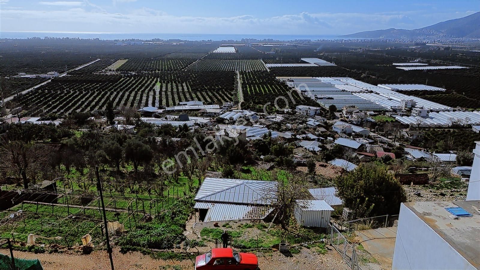 Müstakil 1543m2 Arsa İçerisinde Deniz Manzaralı Ev - Görsel 5