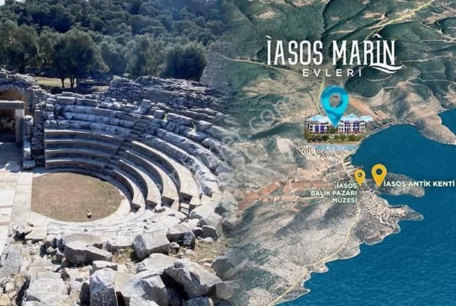 Fırsat! İasos Marin & 2+1 Satılık Havuz,deniz Manzaralı,iskanlı - Görsel 2