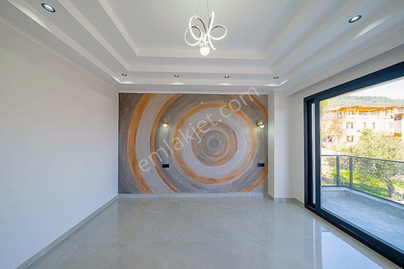 🌀gültaş Emlaktan Altınolukta Satılık 4+1 Full Deniz Manzaralı Yüzme Havuzlu Villa - Görsel 19