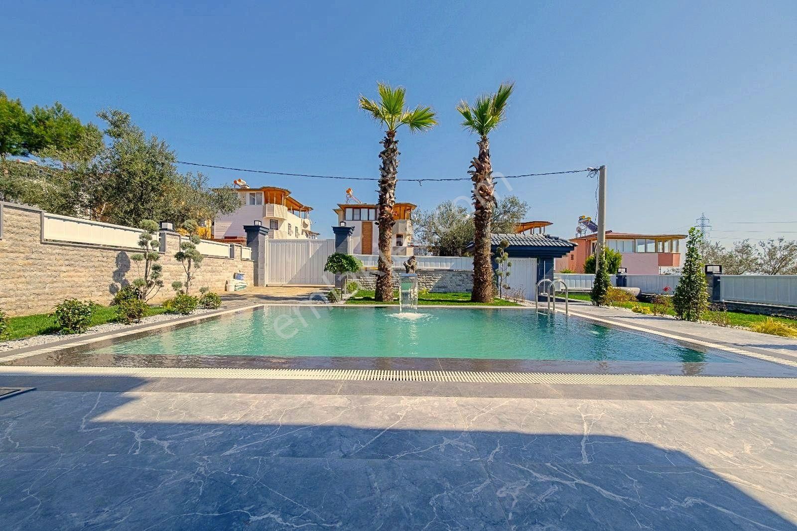 🌀gültaş Emlaktan Altınolukta Satılık 4+1 Full Deniz Manzaralı Yüzme Havuzlu Villa - Görsel 2