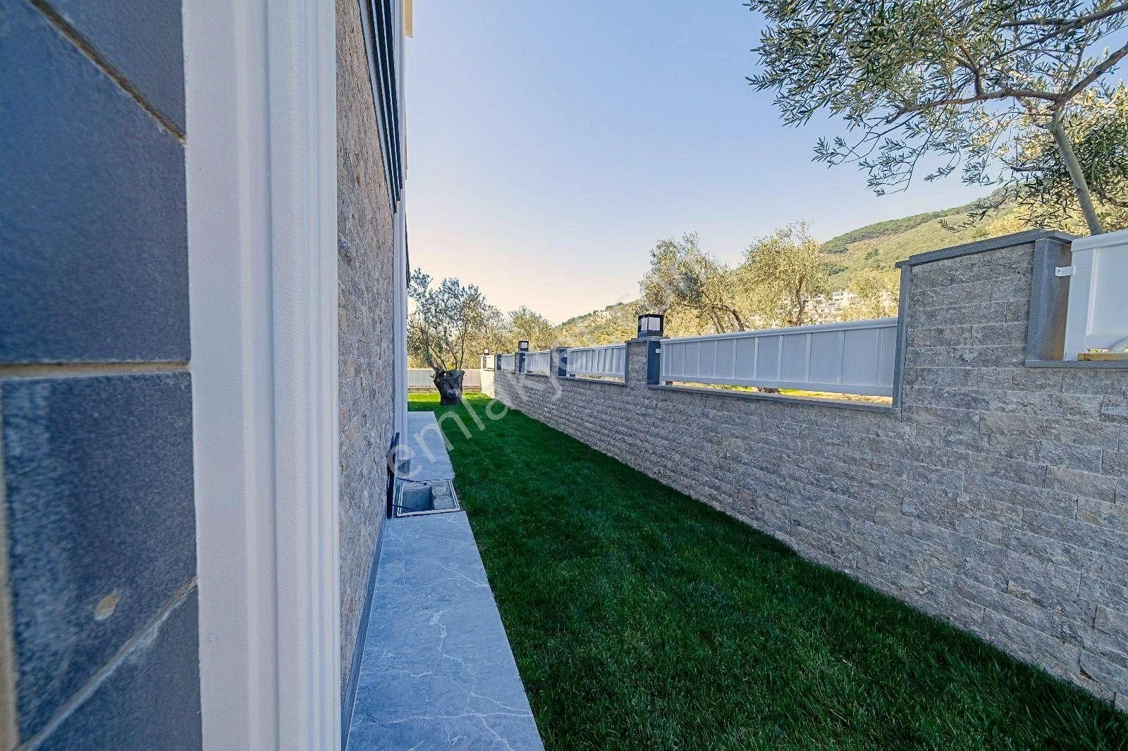 🌀gültaş Emlaktan Altınolukta Satılık 4+1 Full Deniz Manzaralı Yüzme Havuzlu Villa - Görsel 23