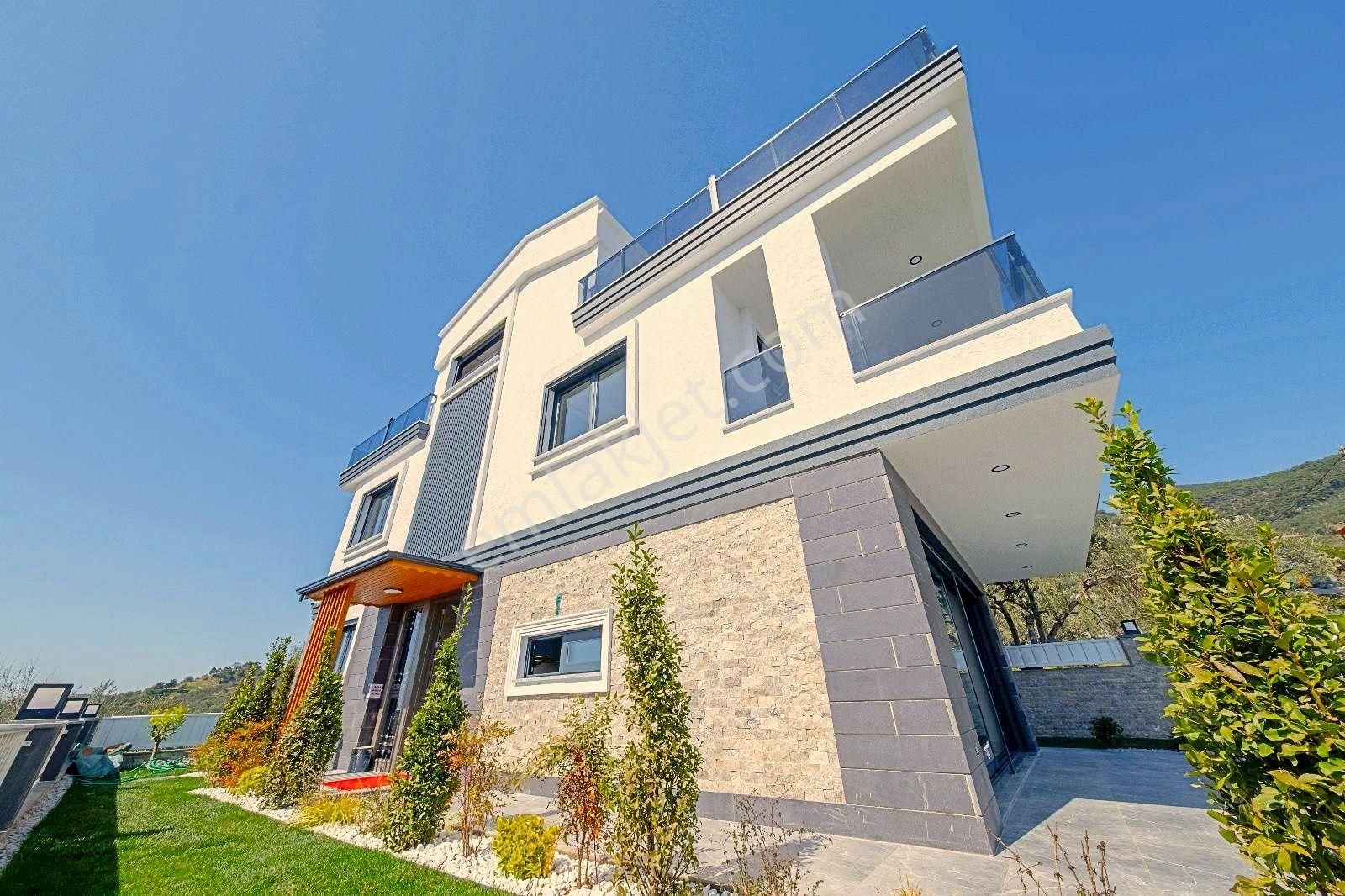 🌀gültaş Emlaktan Altınolukta Satılık 4+1 Full Deniz Manzaralı Yüzme Havuzlu Villa - Görsel 5