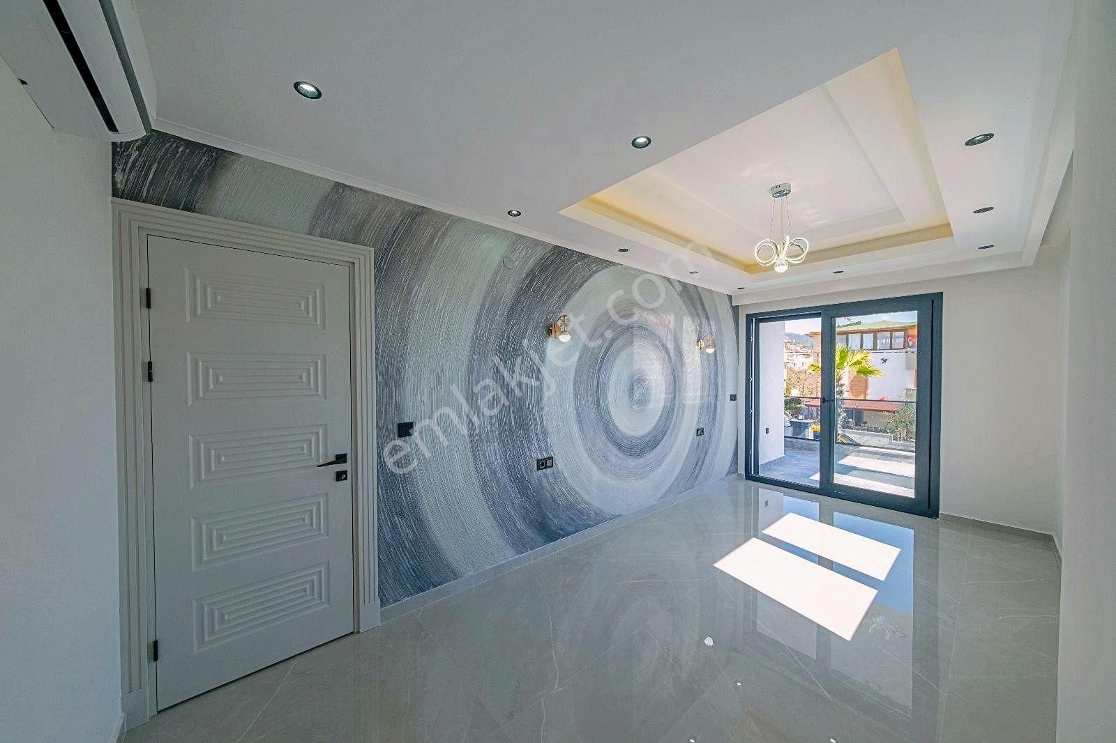 🌀gültaş Emlaktan Altınolukta Satılık 4+1 Full Deniz Manzaralı Yüzme Havuzlu Villa - Görsel 34