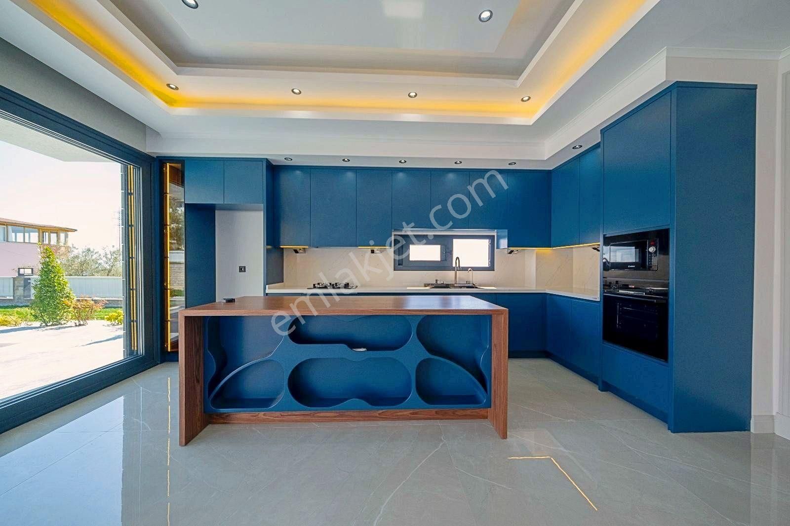 🌀gültaş Emlaktan Altınolukta Satılık 4+1 Full Deniz Manzaralı Yüzme Havuzlu Villa - Görsel 8