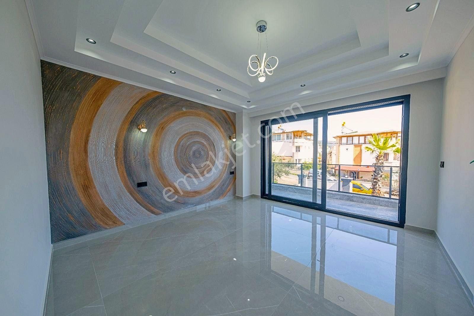 🌀gültaş Emlaktan Altınolukta Satılık 4+1 Full Deniz Manzaralı Yüzme Havuzlu Villa - Görsel 16