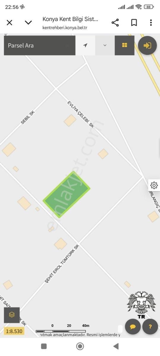 Meram Çarıklarda Müstakil İmarlı Arsa - Görsel 2