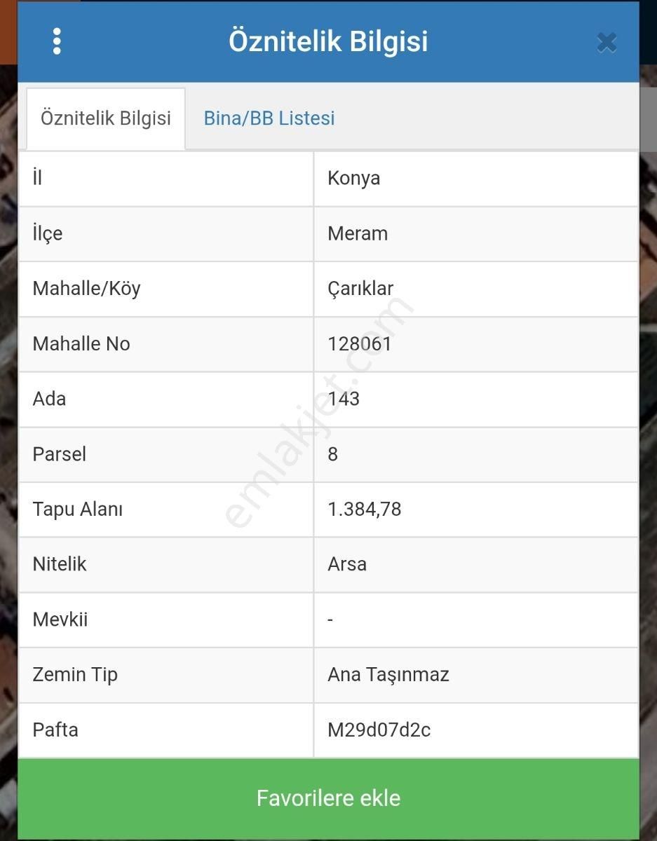 Meram Çarıklarda Müstakil İmarlı Arsa - Görsel 4