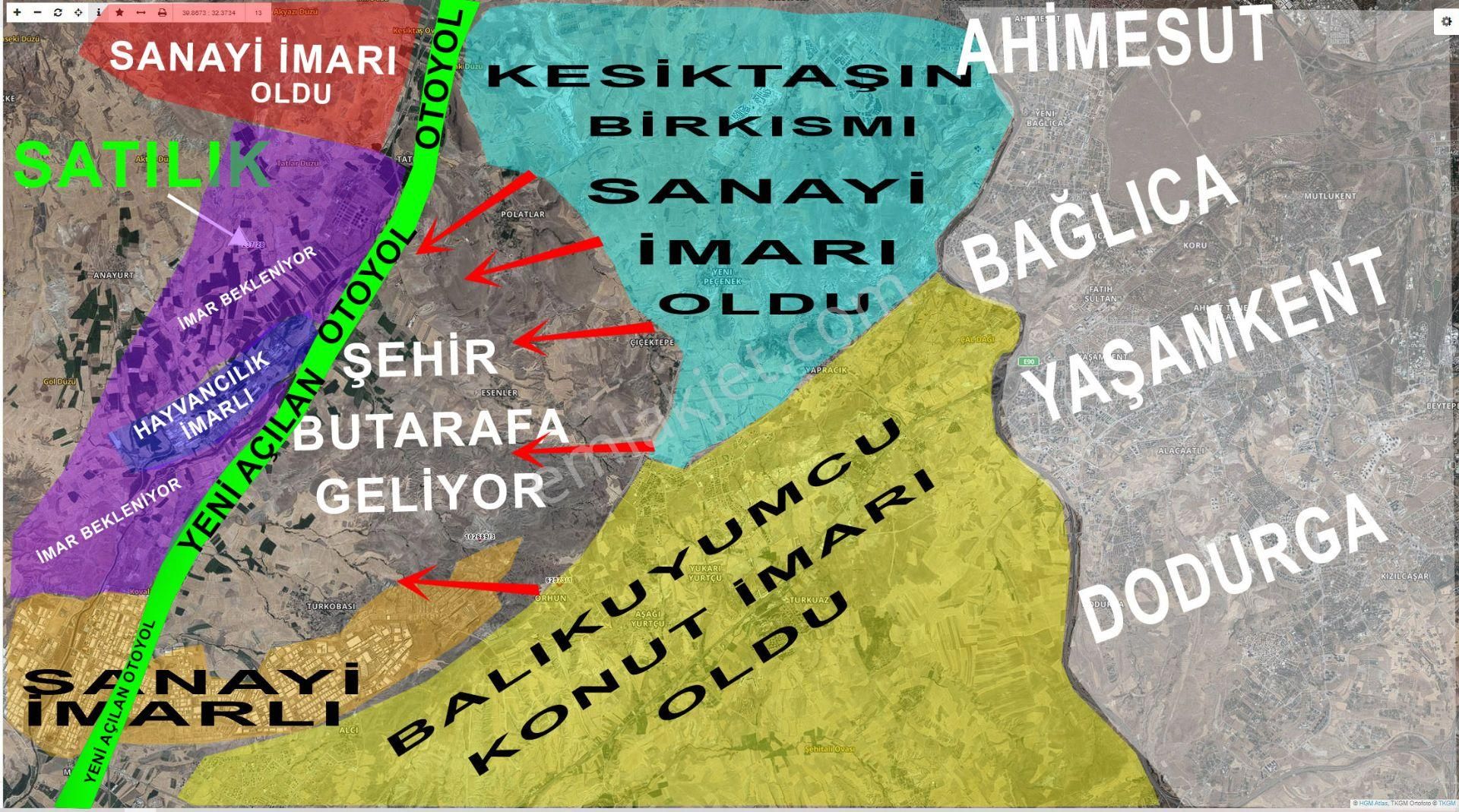 Tek Tapu 5 Dönüm Arazi