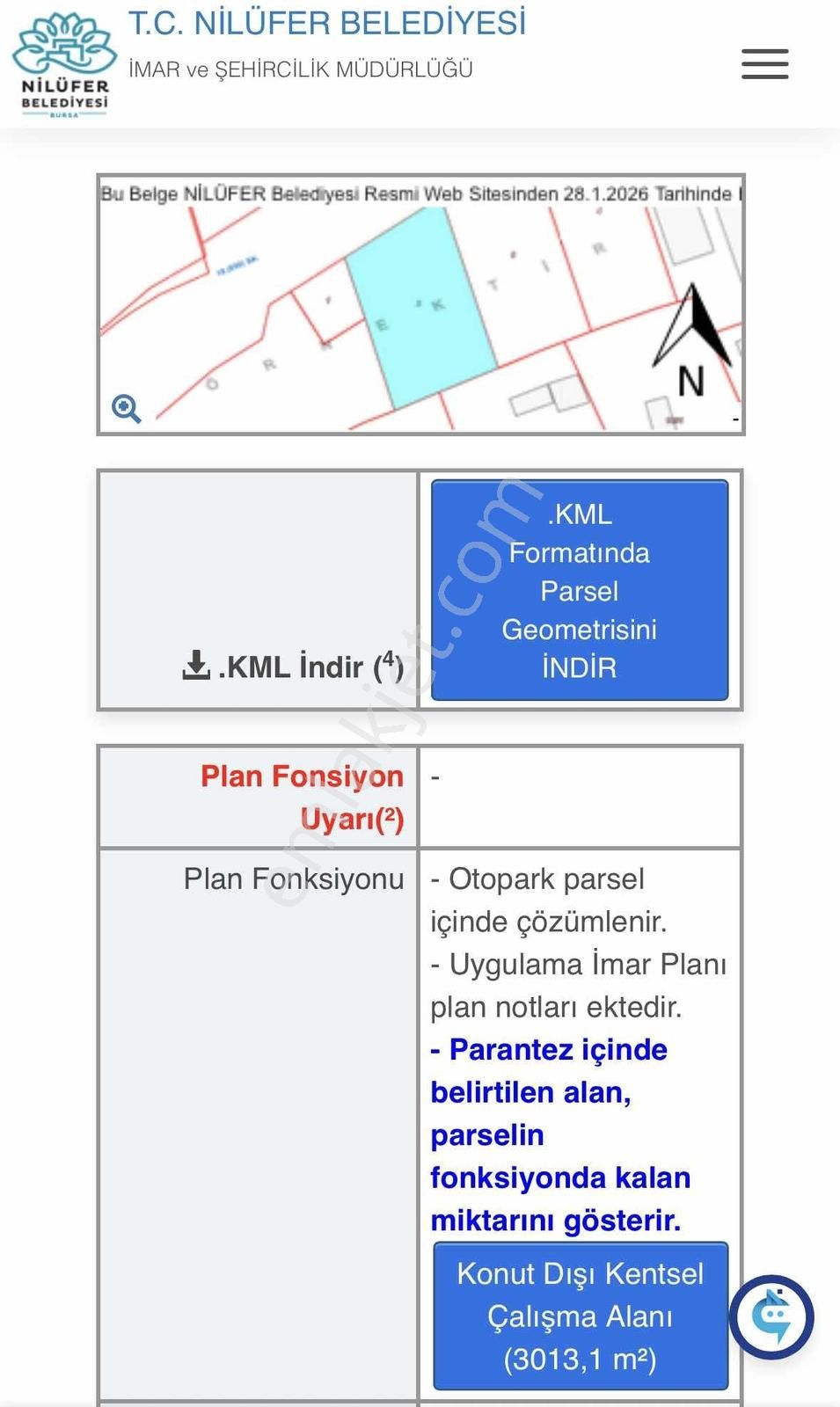 Başköy,de İzmir Yoluna Yakın 3000 M2 Sanayi İmarlı Arsa - Görsel 2