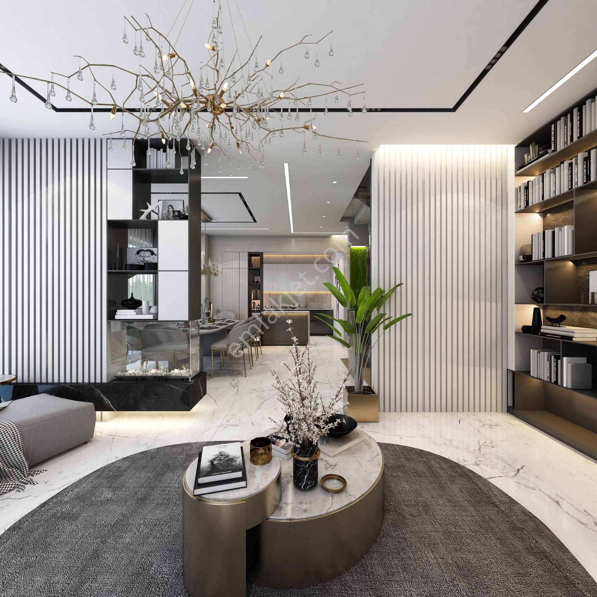 Soğucak'ta Deniz Manzaralı Özel Havuzlu 4+1 Villa - Görsel 15