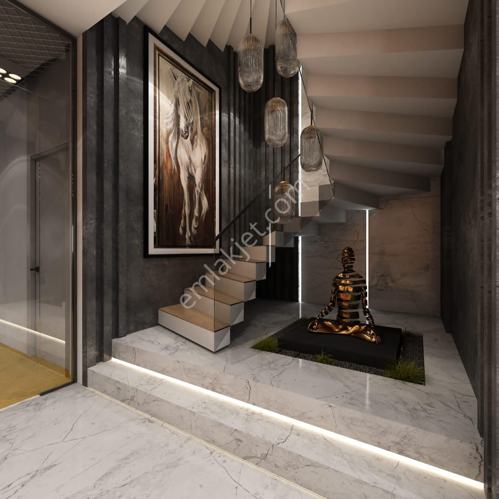 Soğucak'ta Deniz Manzaralı Özel Havuzlu 4+1 Villa - Görsel 20