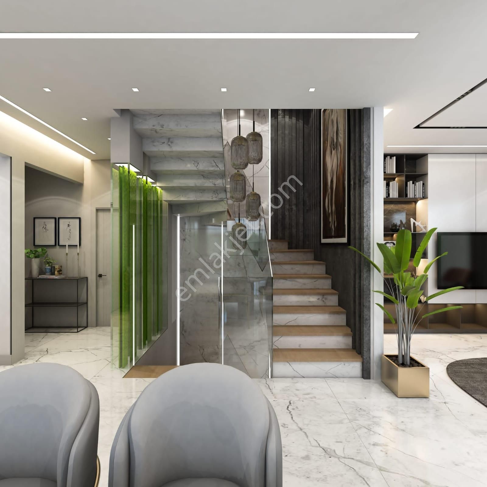 Soğucak'ta Deniz Manzaralı Özel Havuzlu 4+1 Villa - Görsel 24