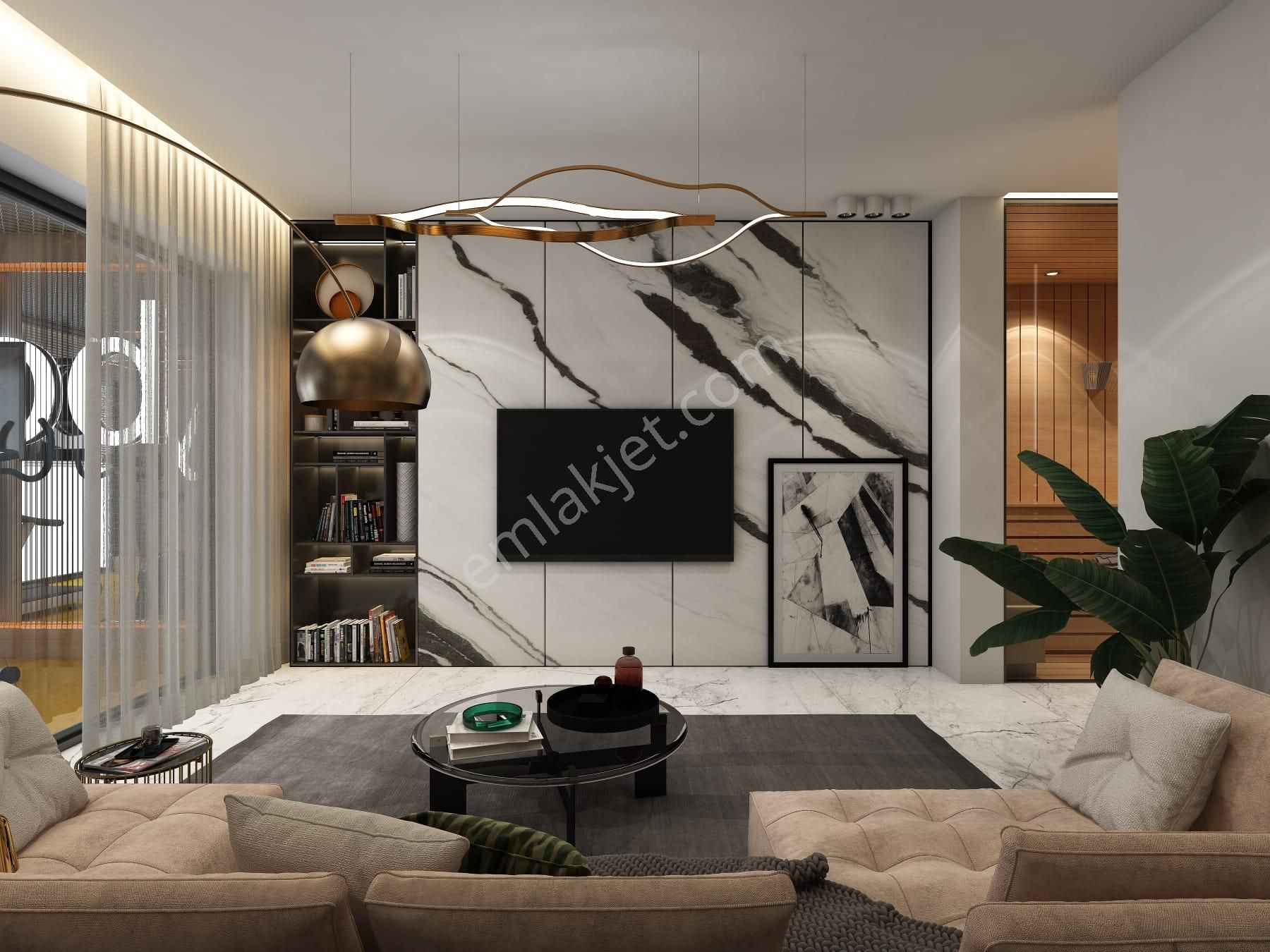 Soğucak'ta Deniz Manzaralı Özel Havuzlu 4+1 Villa - Görsel 30