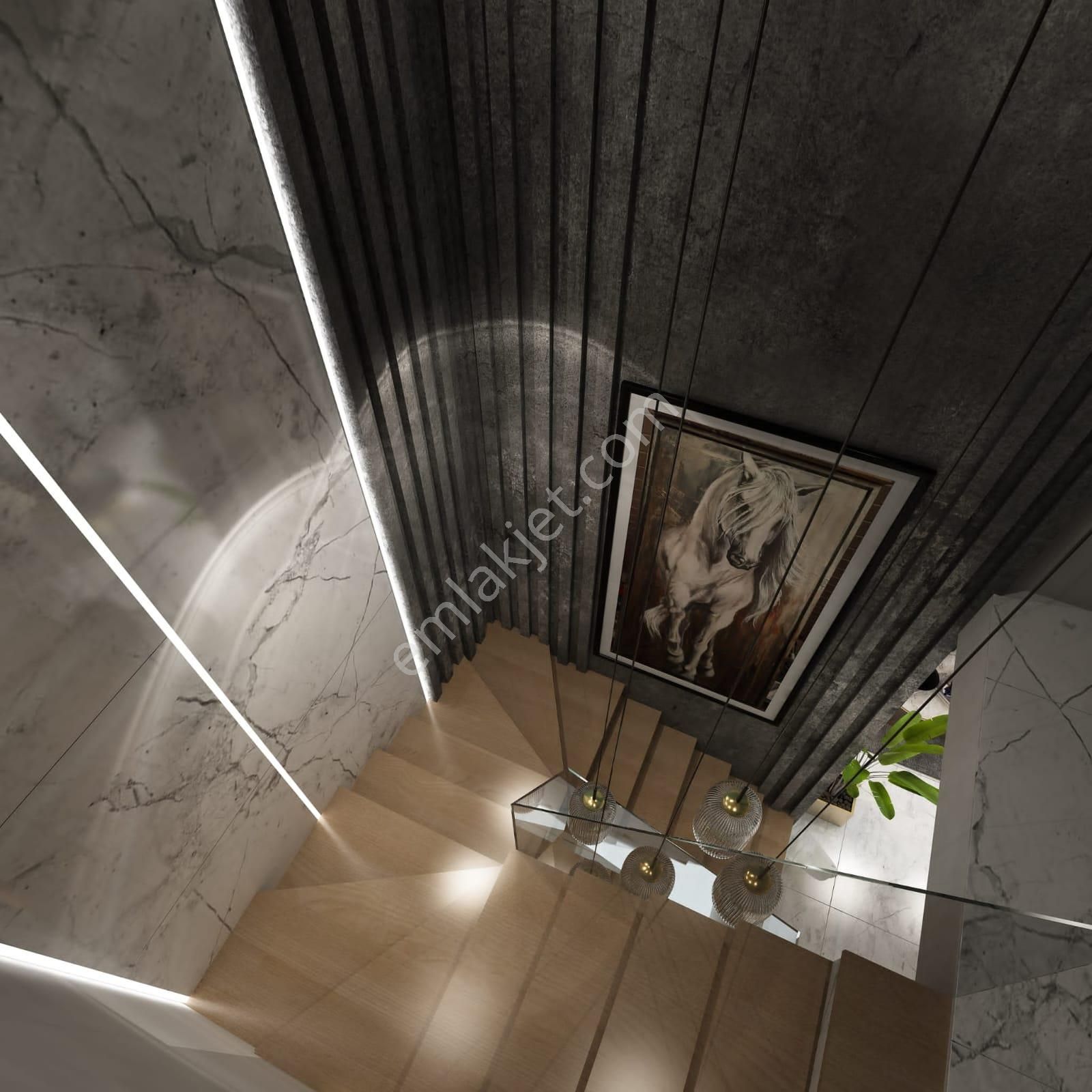 Soğucak'ta Deniz Manzaralı Özel Havuzlu 4+1 Villa - Görsel 19