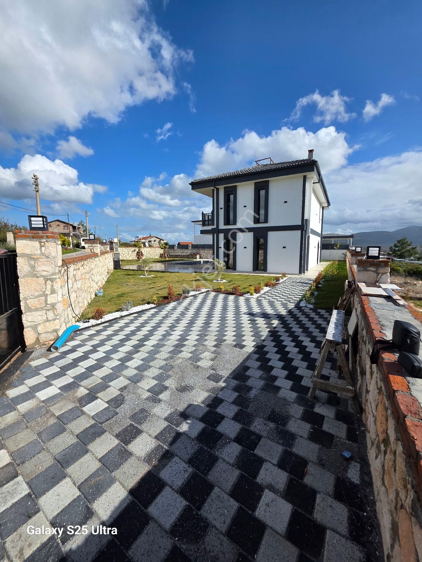 ❗didim’de Şömineli Prestij Villa | Alt Katta Ebeveyn Odası | Köşe Konum Villa 💥 - Görsel 3