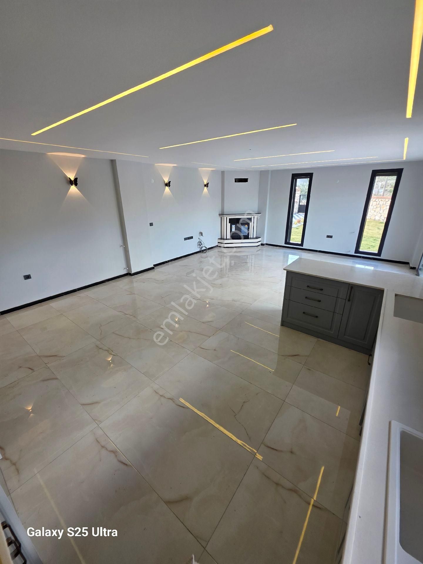 ❗didim’de Şömineli Prestij Villa | Alt Katta Ebeveyn Odası | Köşe Konum Villa 💥 - Görsel 15