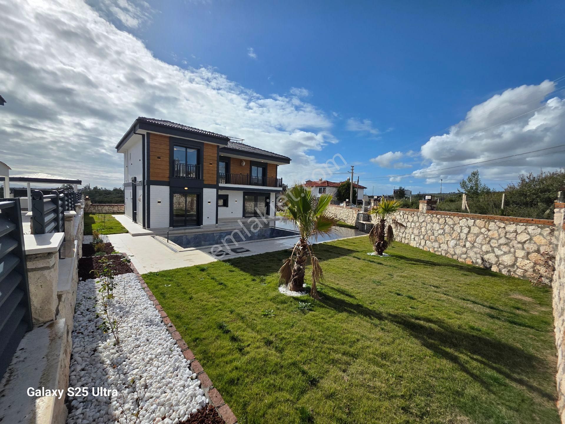 ❗didim’de Şömineli Prestij Villa | Alt Katta Ebeveyn Odası | Köşe Konum Villa 💥 - Görsel 5