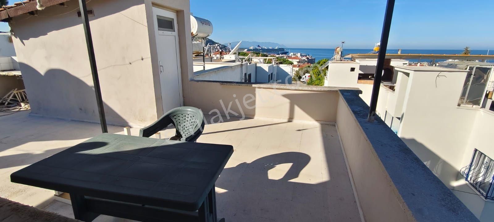 Terastan Deniz Manzaralı Dublex Yazlık - Görsel 2