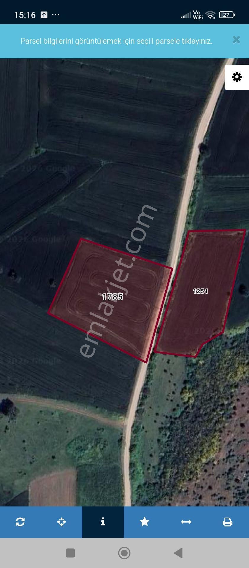 Göl Manzaralı İkizce Mahallesi Satılık 4.550 Mt2 Tarla - Görsel 4