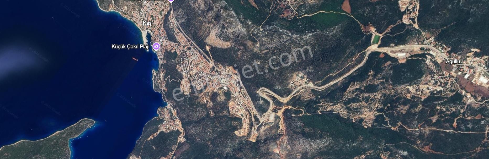 Antalya Kaş Ağullu Da Denız Manzaralı 1562 M2 Arazi - Görsel 7