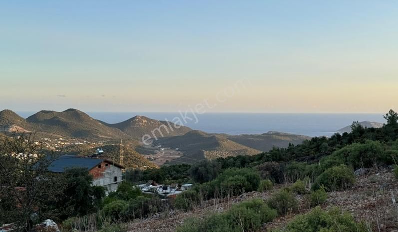 Antalya Kaş Ağullu Da Denız Manzaralı 1562 M2 Arazi - Görsel 2