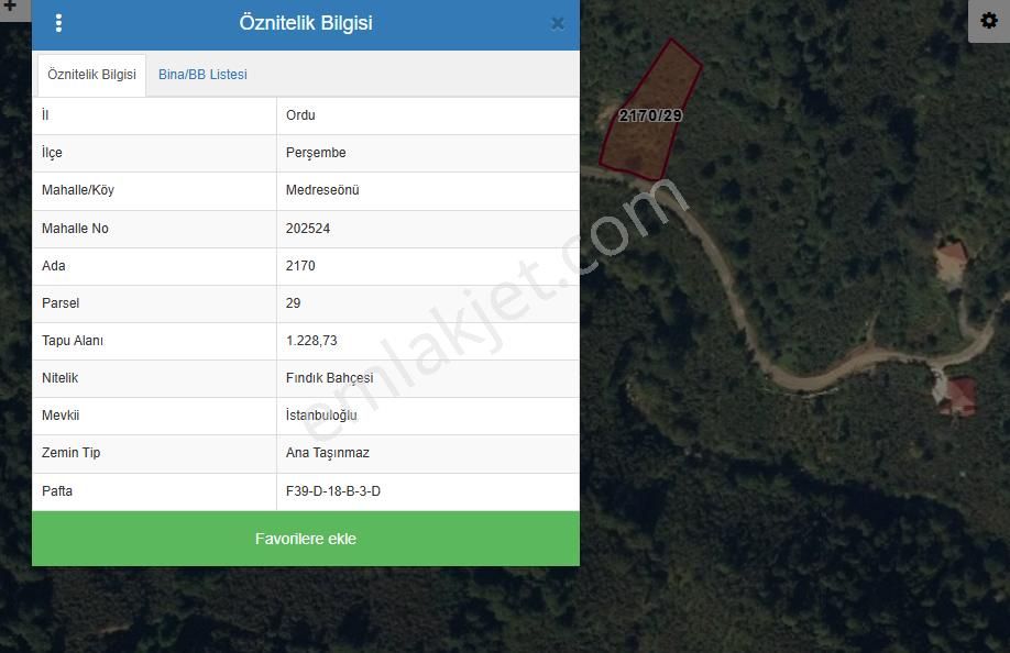 Century 21'den Perşembe Medreseönü'nde 1228 M2 Yatırımlık Bahçe - Görsel 8