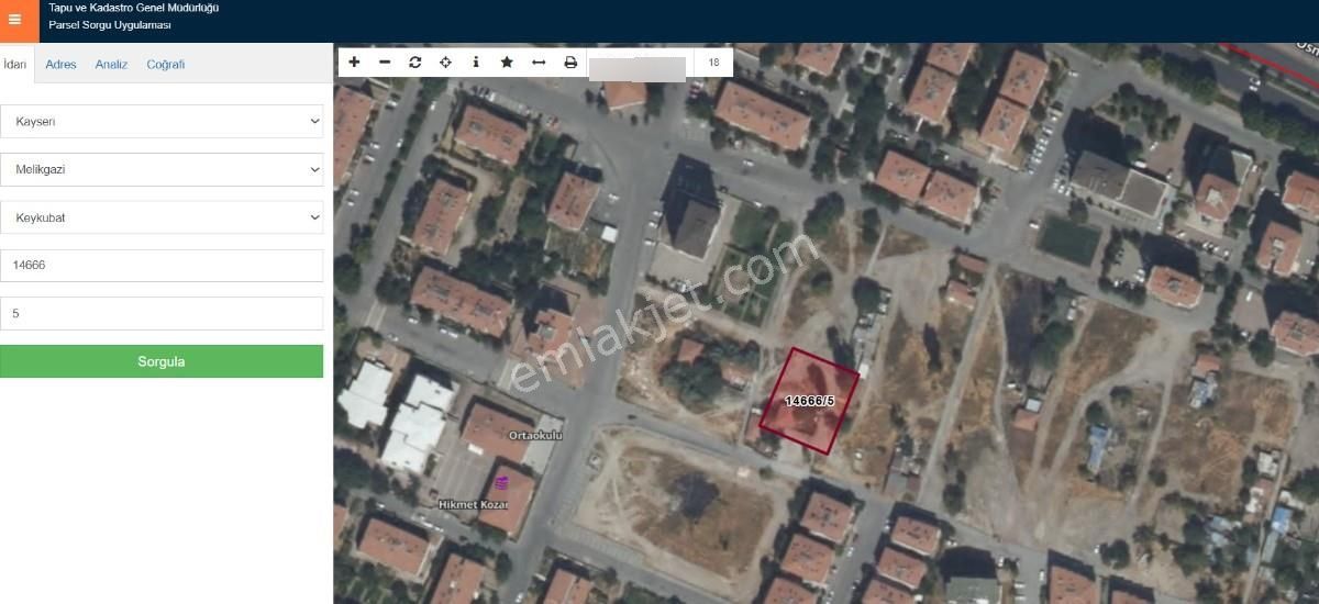 'turyap Tan Melikgazi Keykubat Ta İmarlı Arsa' - Görsel 3