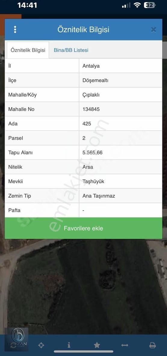 Döşemealtı Çıplaklı Kiralık Arsa - Görsel 2