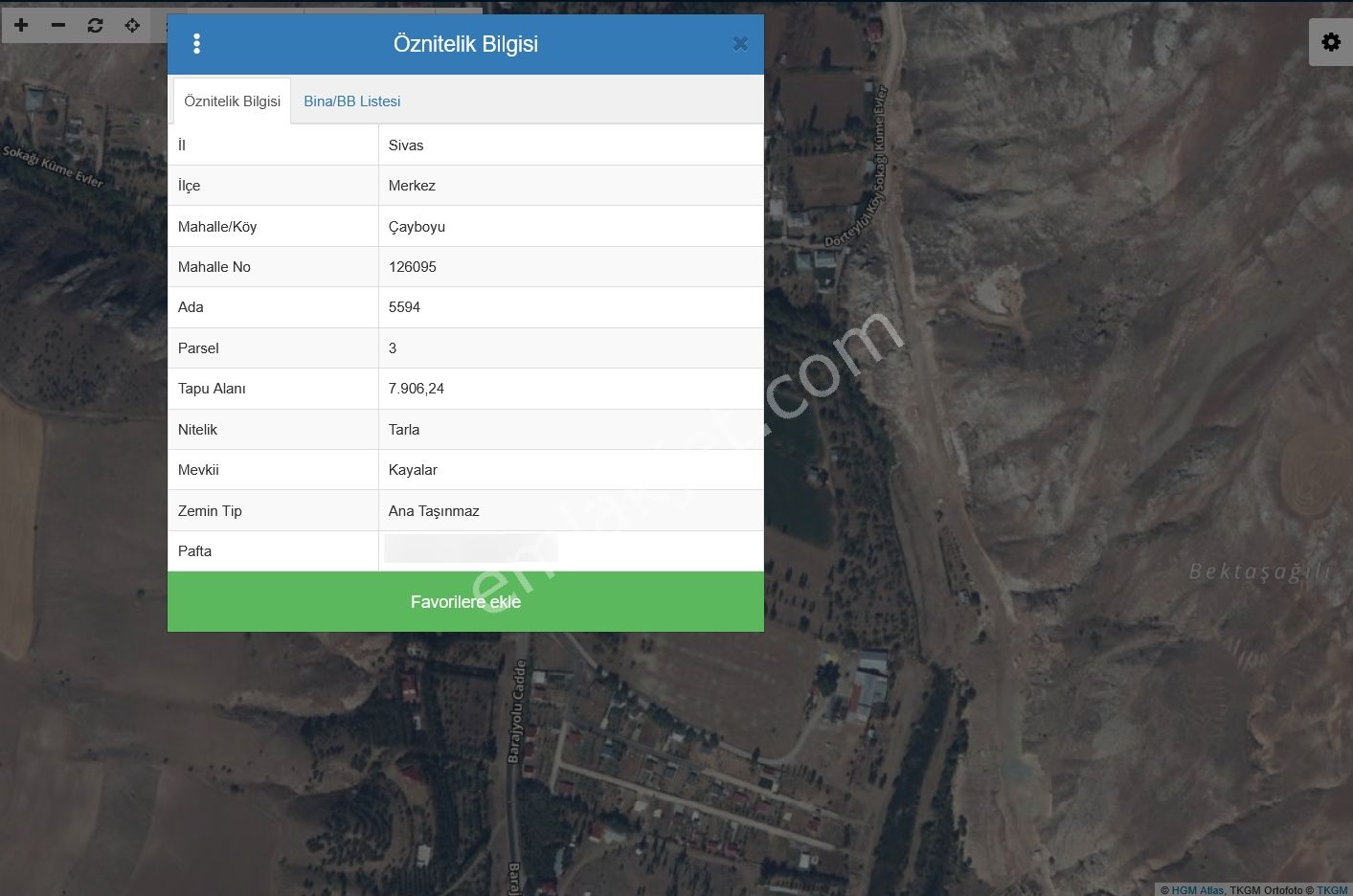 Sivas Merkez Çayboyu Mah. Yolsa Sıfır Satılık Yatırımlık Tarla - Görsel 2